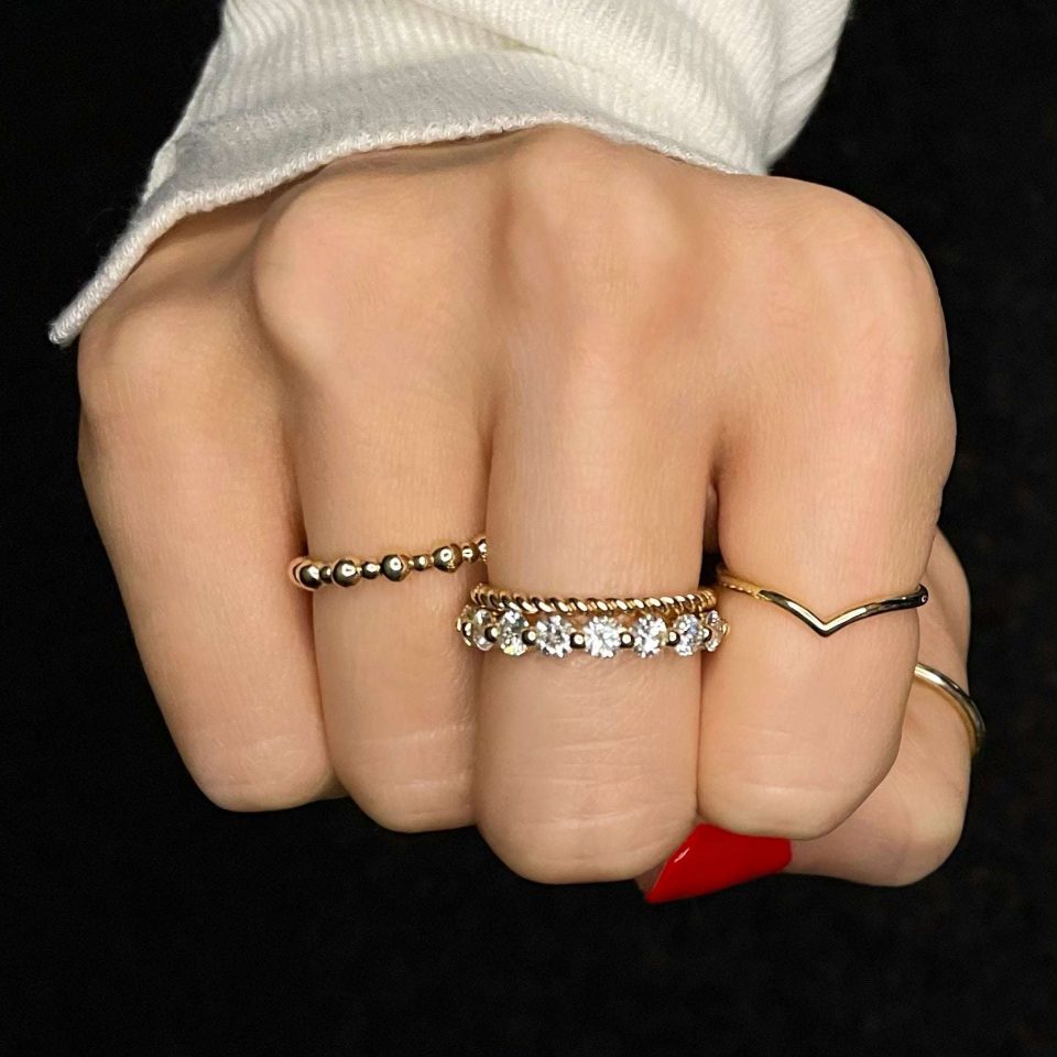 Single Prong Eternity Ring - 1.65 Ct-Stonz ZA