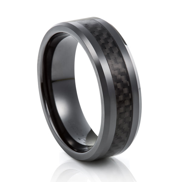 Carbon Bind Tungsten Men's Ring-Stonz ZA