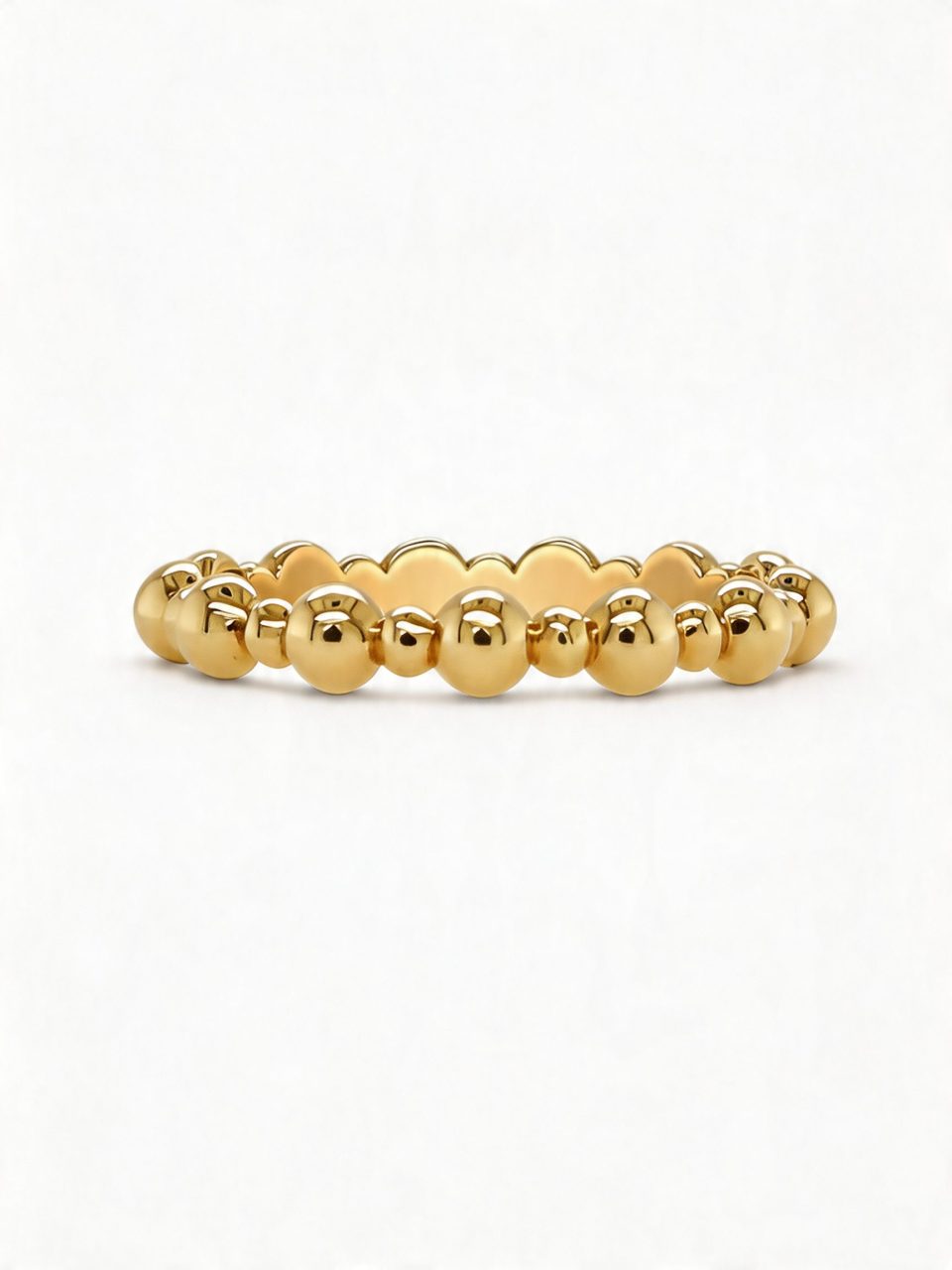 Beaded Ring in 9K or 18K Gold
