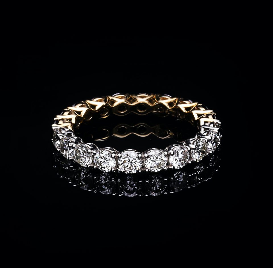 Full Eternity Ring Black & White-1-3