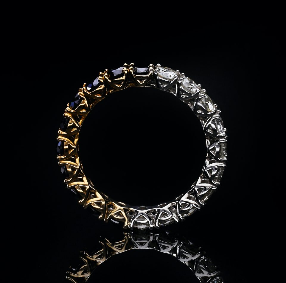 Full Eternity Ring Black & White-1-7