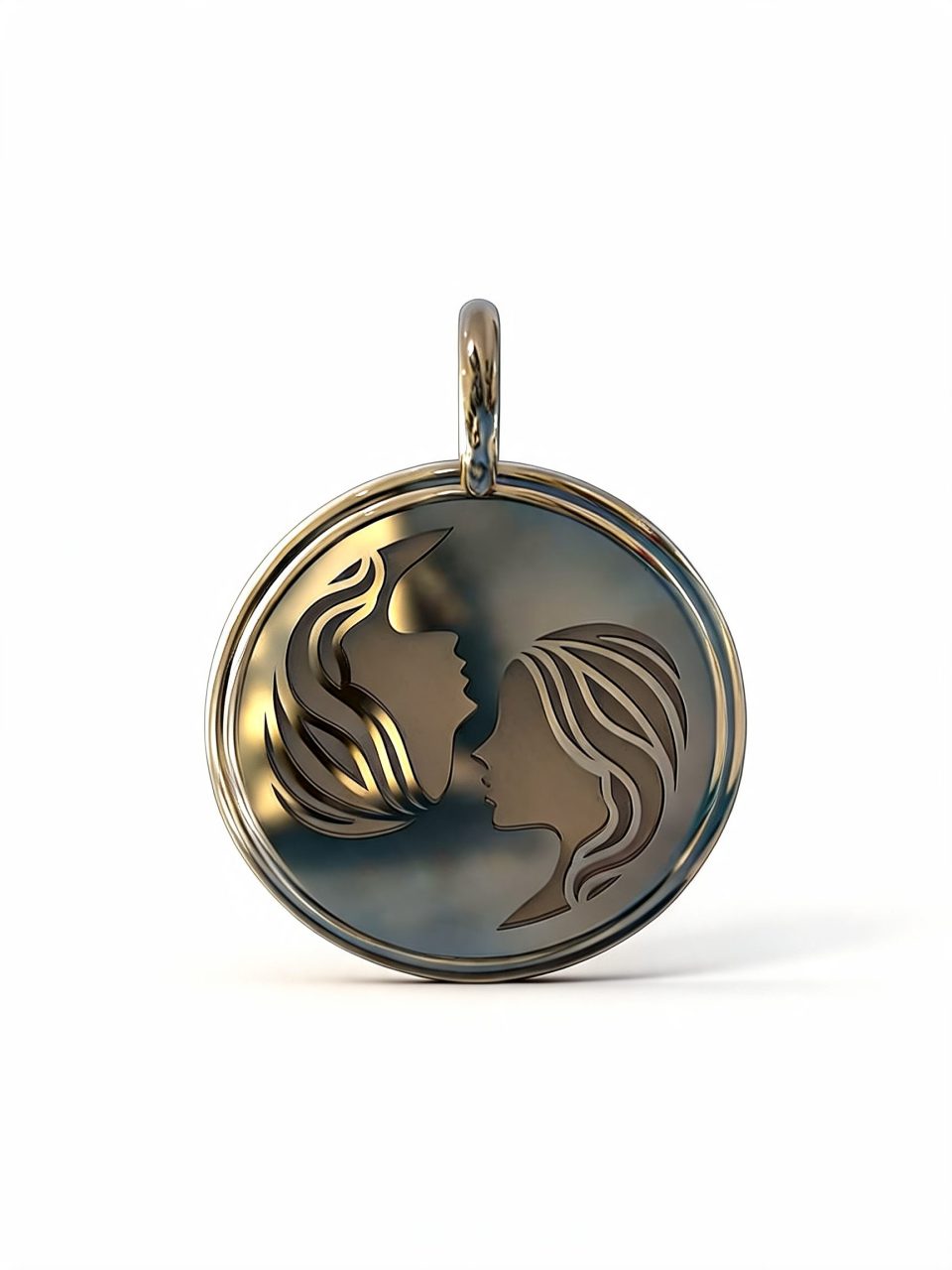 9K Gold Zodiac Sign Pendant
