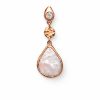 9K RG Dara Pearl & Diamond Pendant 2