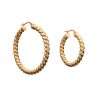 Ribbed Hoops 4