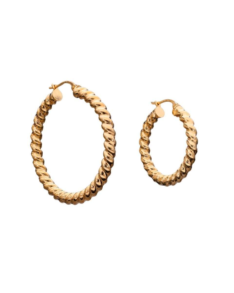 Ribbed Hoops 4