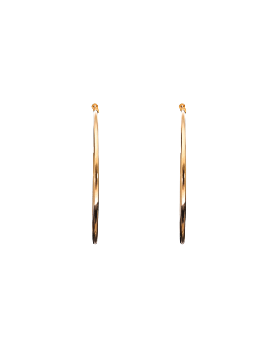 Ribbed Hoops Plain 2