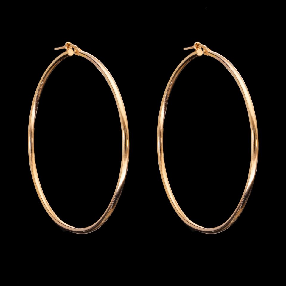 60mm plain hoops - Stonz ZA