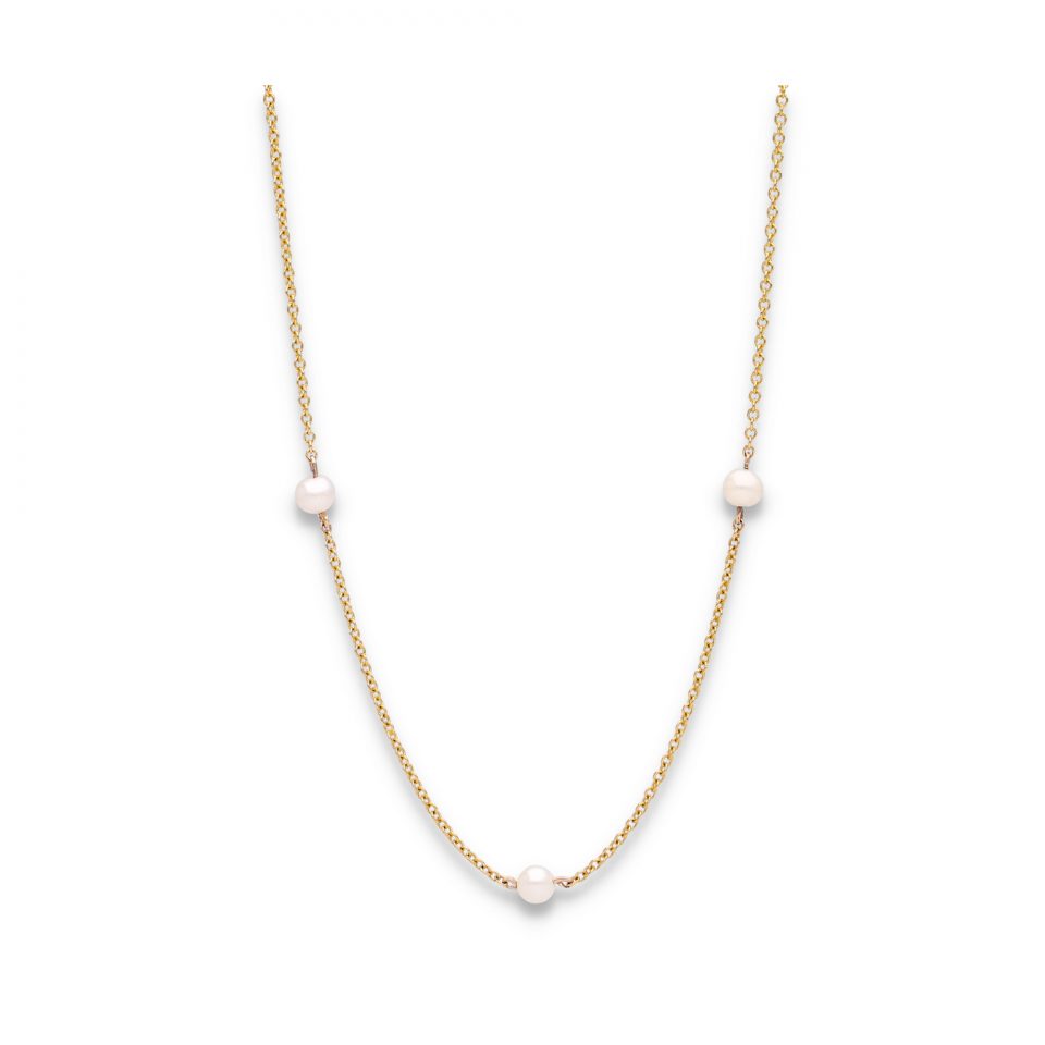 Mira Pearl Necklace-Stonz ZA