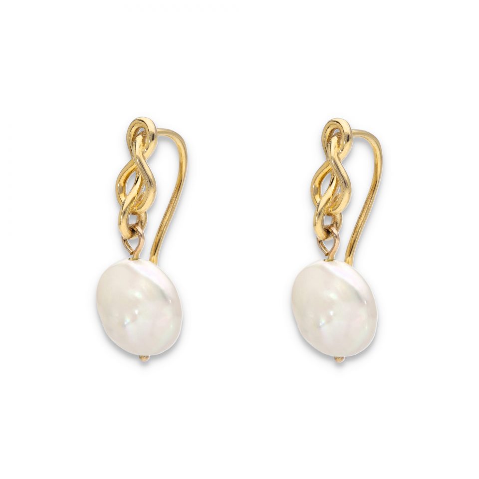 Pearl knot earrings - Natasha_2
