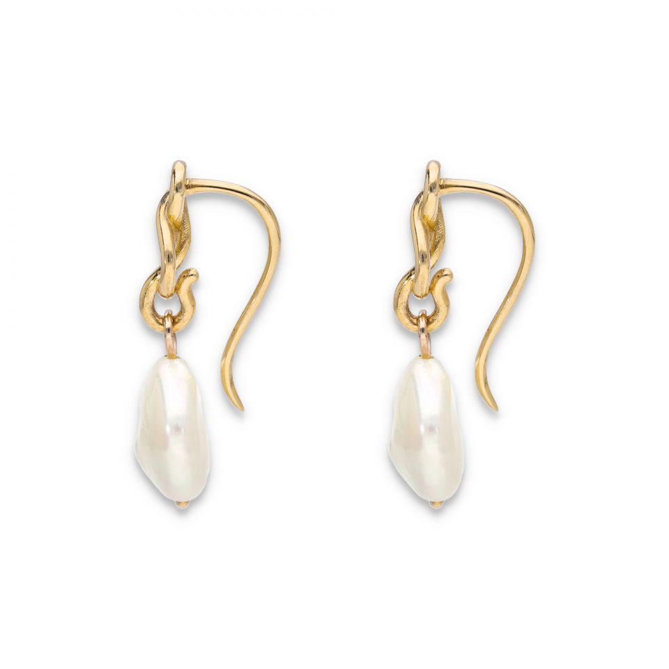 Pearl knot earrings - Natasha_3