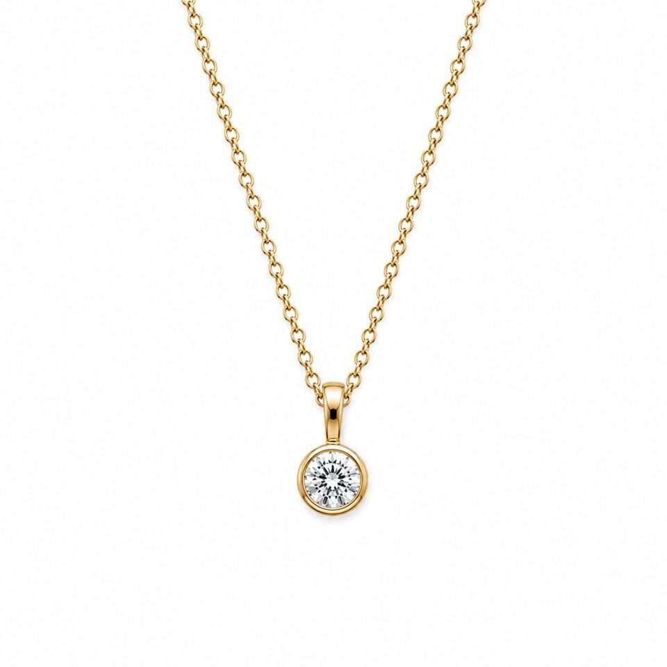 YG Diamond Pendant 2