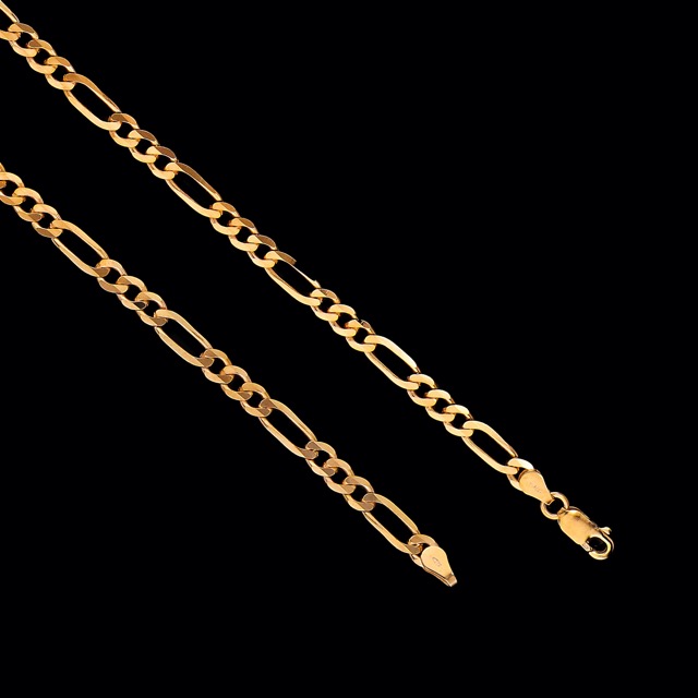 111784 – 120g Figaro Bracelet4 Medium