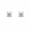 9K WG 0.38 Ct Diamond Studs
