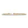YG 1.00ct Illusion Tennis Bracelet2