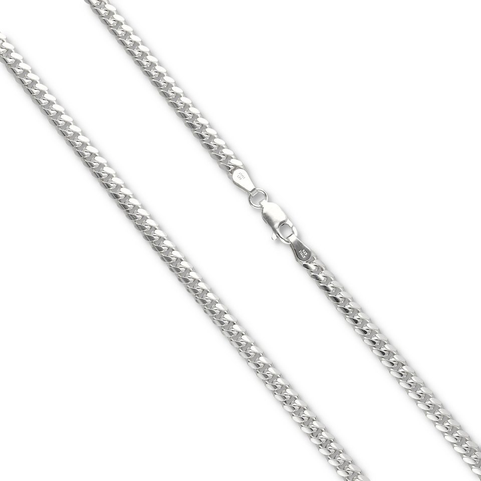 Silver Cuban Miami Curb Chain at Stonz Diamonds