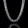 Curb Chain Men's Silver