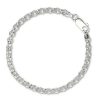 19cm Silver Rolo Tondo Bracelet at Stonz Diamonds