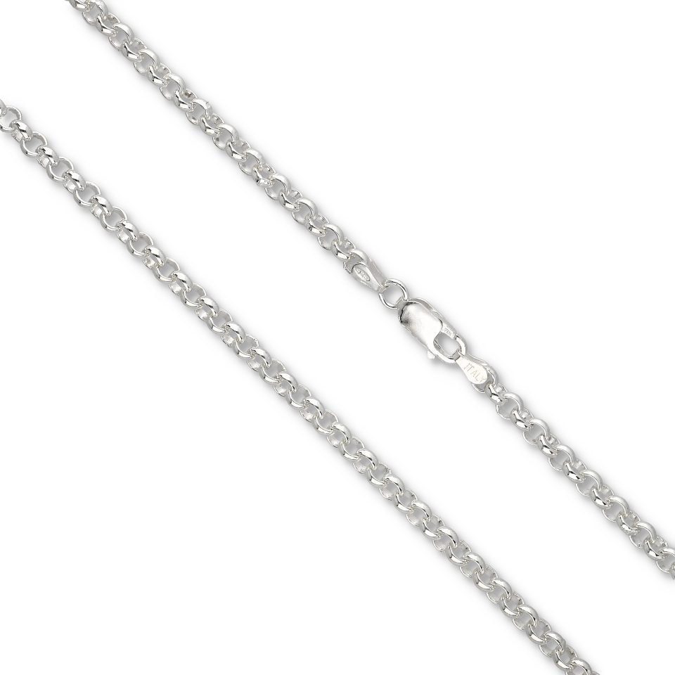 Silver Rolo Tondo Chain at Stonz Diamonds