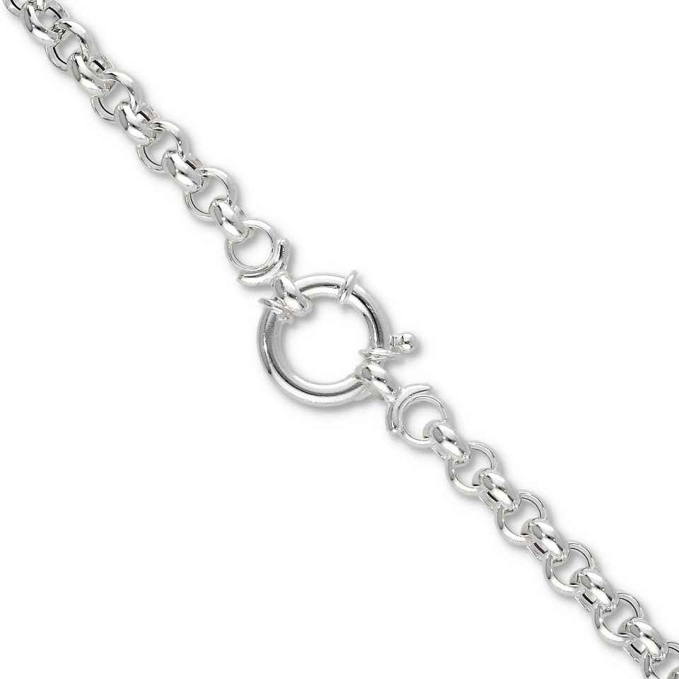 Silver Rolo Light Chain at Stonz Diamonds