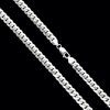 1980 250 55cm Cuban Miami Curb Chain Silver large3A Medium