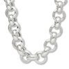 Silver Hollow Rolo Chain at Stonz Diamonds