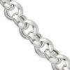 Silver Hollow Rolo Chain at Stonz Diamonds