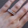 emerald eternity ring