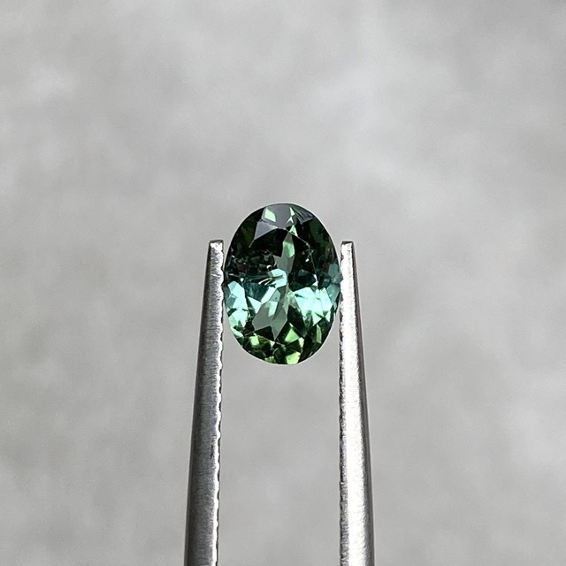 0.77 Ct Oval Green Tourmaline