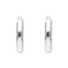 SER-4X15 Silver Hoop earrings 4mmx15mm2 Medium