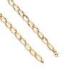 112114 Hammered Curb Chain4 Medium