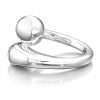 9K WG Double Dome Wrap Ring 2