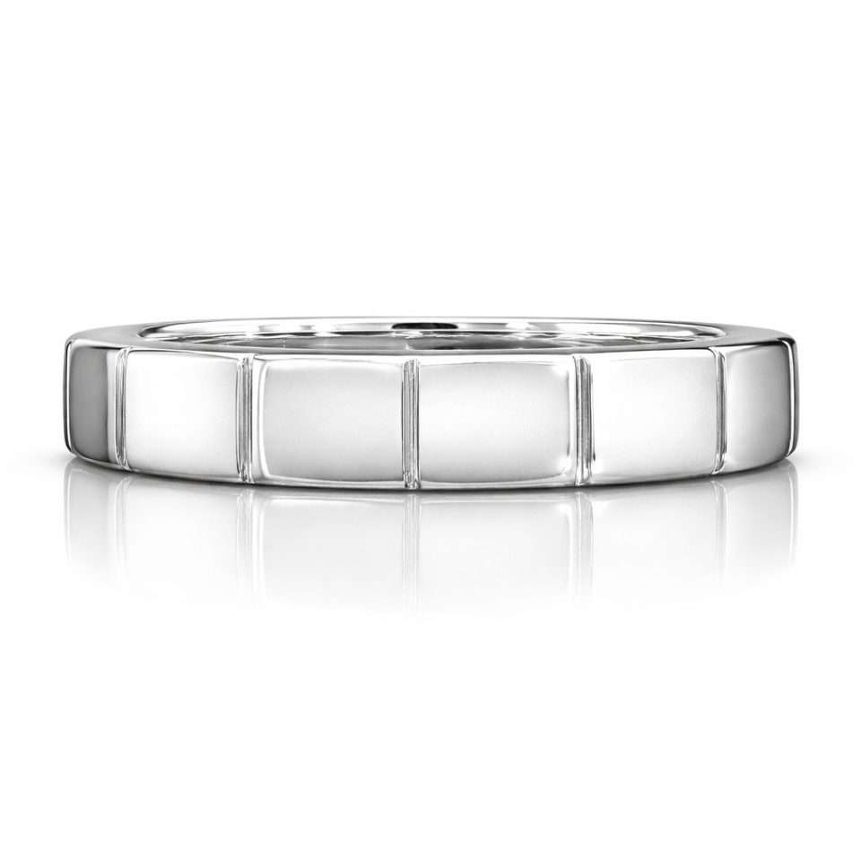 9K WG Geometric Block Ring 1