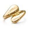 9K YG Double Dome Wrap Ring 1