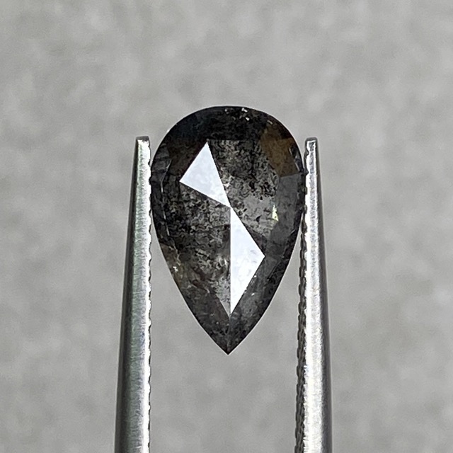 1.74 Ct Pear Salt & Pepper Diamond - Stonz ZA