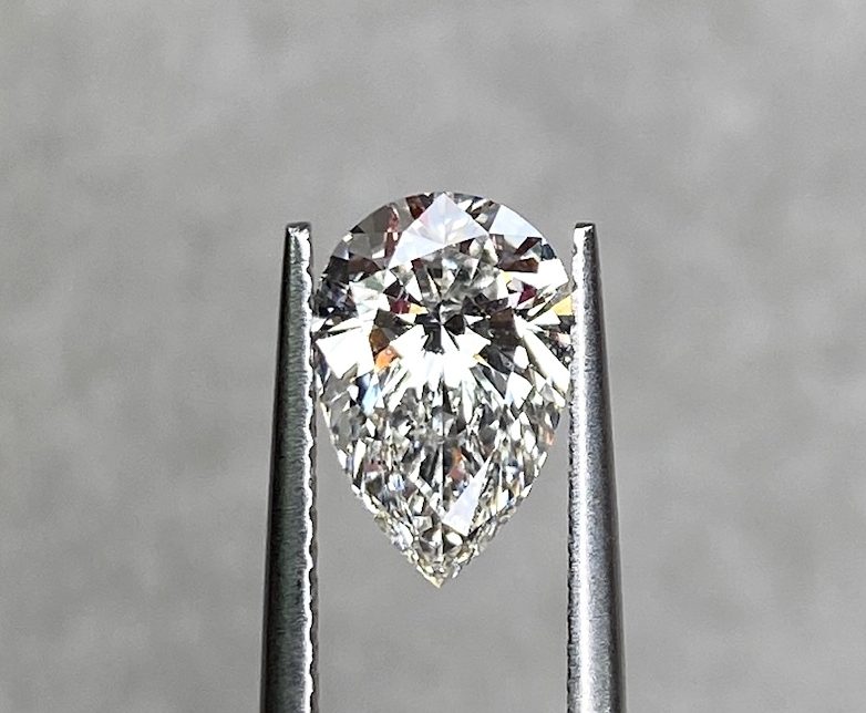 1.51 Ct G/SI1 Pear Lab-Grown Diamond-Stonz ZA