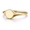 Yellow Gold Signet Ring 3
