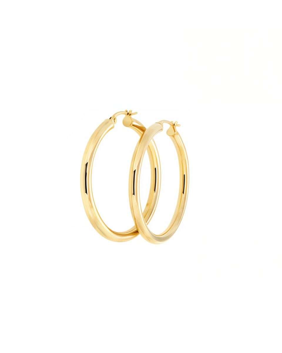 20mm Medium Gold Hoop Earrings