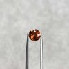 0.71 Ct Fancy Deep Brown-Orange/I3 Round Diamond