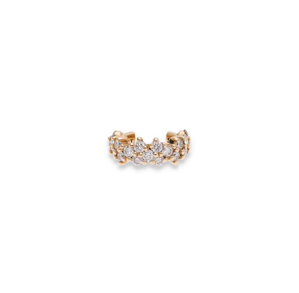 Scattered Cuff, White Diamonds-1