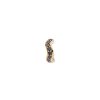 Wave Cuff, black diamonds-1%9