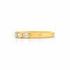 18K Yellow Gold Emerald-Cut Diamond Eternity Ring 2