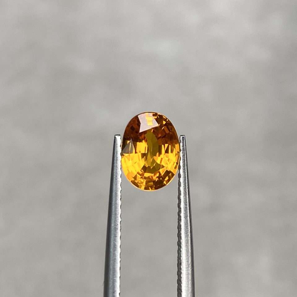 1.64 Ct Orange Sapphire