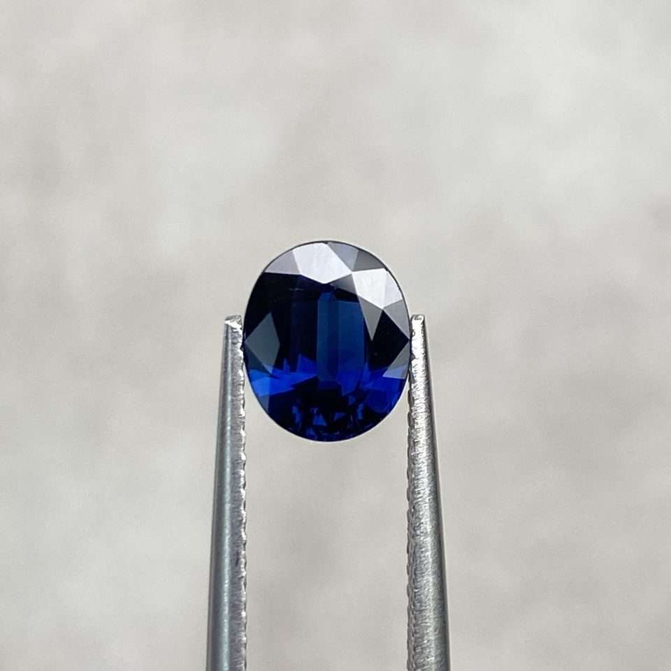 1.99ct Natural Oval Blue Sapphire