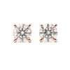 9K RG 0.66 Ct Diamond Stud Earring