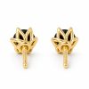 Black Diamond Stud Earrings 2
