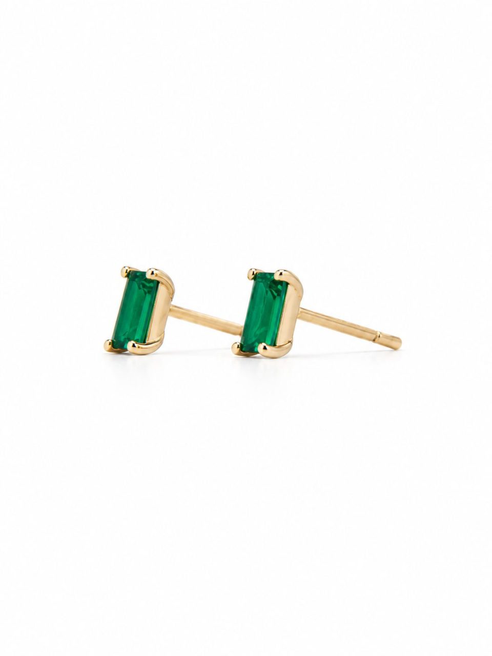 Emerald Studs 2