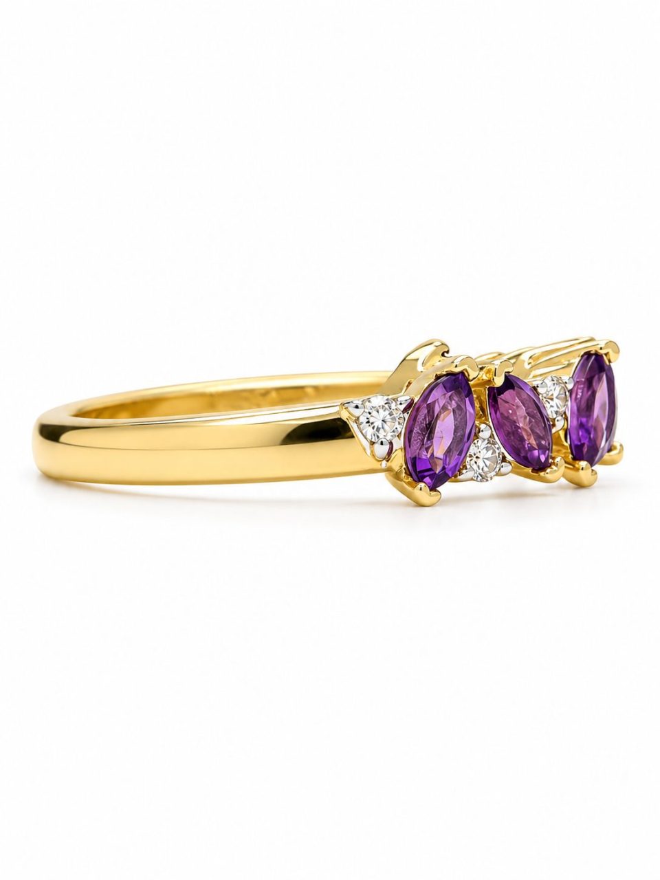 Amethyst and Diamond