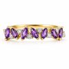 Amethyst and Diamonds