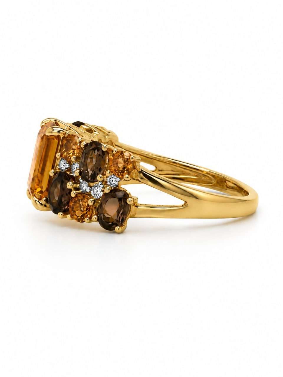 Citrine and Smoky Quartz 2