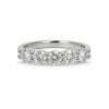 Gold 5 Stone Diamond Eternity Ring - 0.30 Lab:Nat